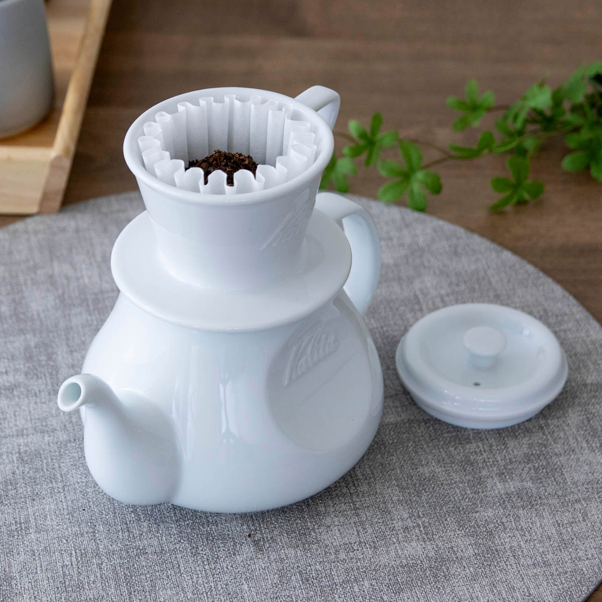 Kalita（カリタ） HA コーヒーポット 700ml （ 波佐見焼 日本製 磁器