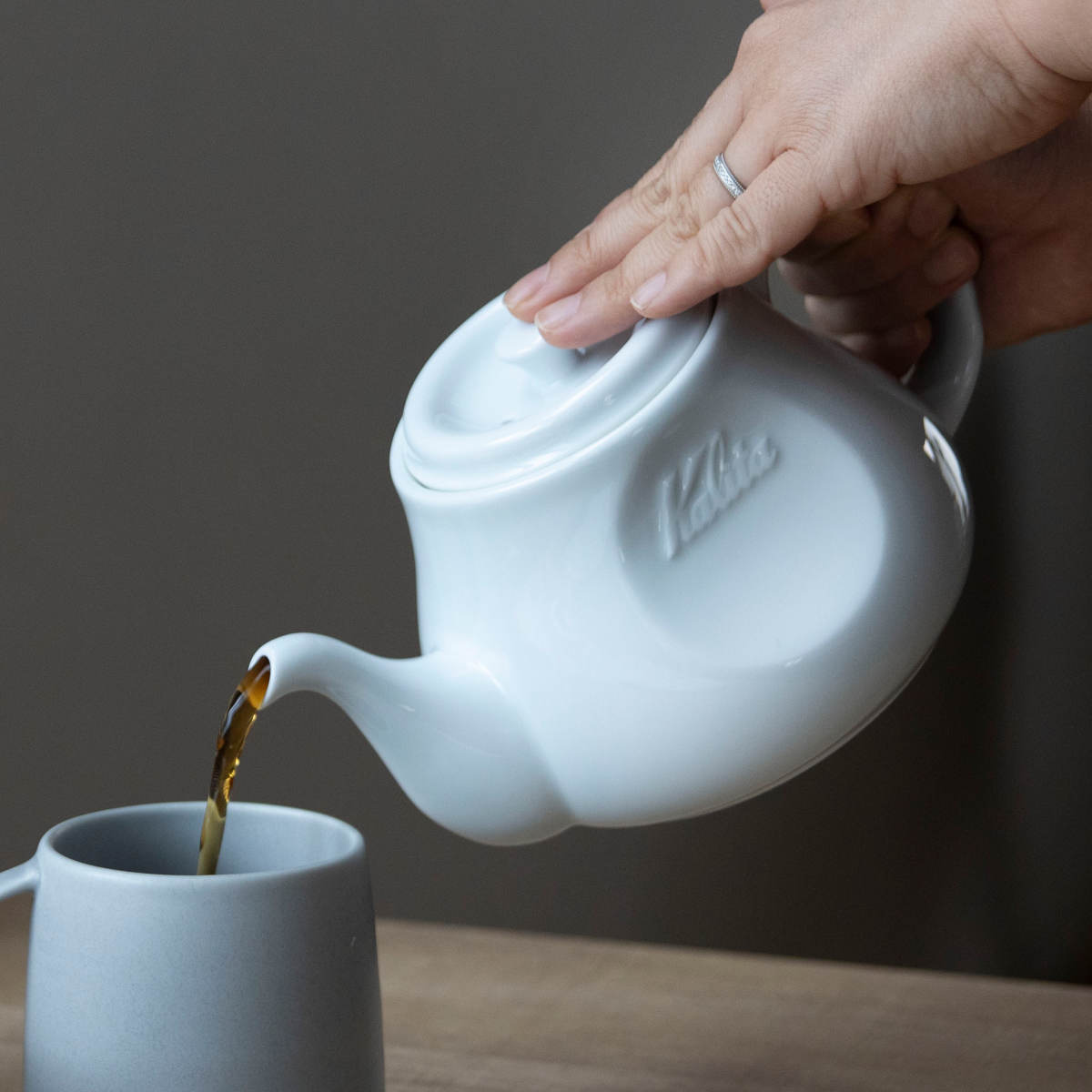 Kalita（カリタ） HA コーヒーポット 700ml （ 波佐見焼 日本製 磁器