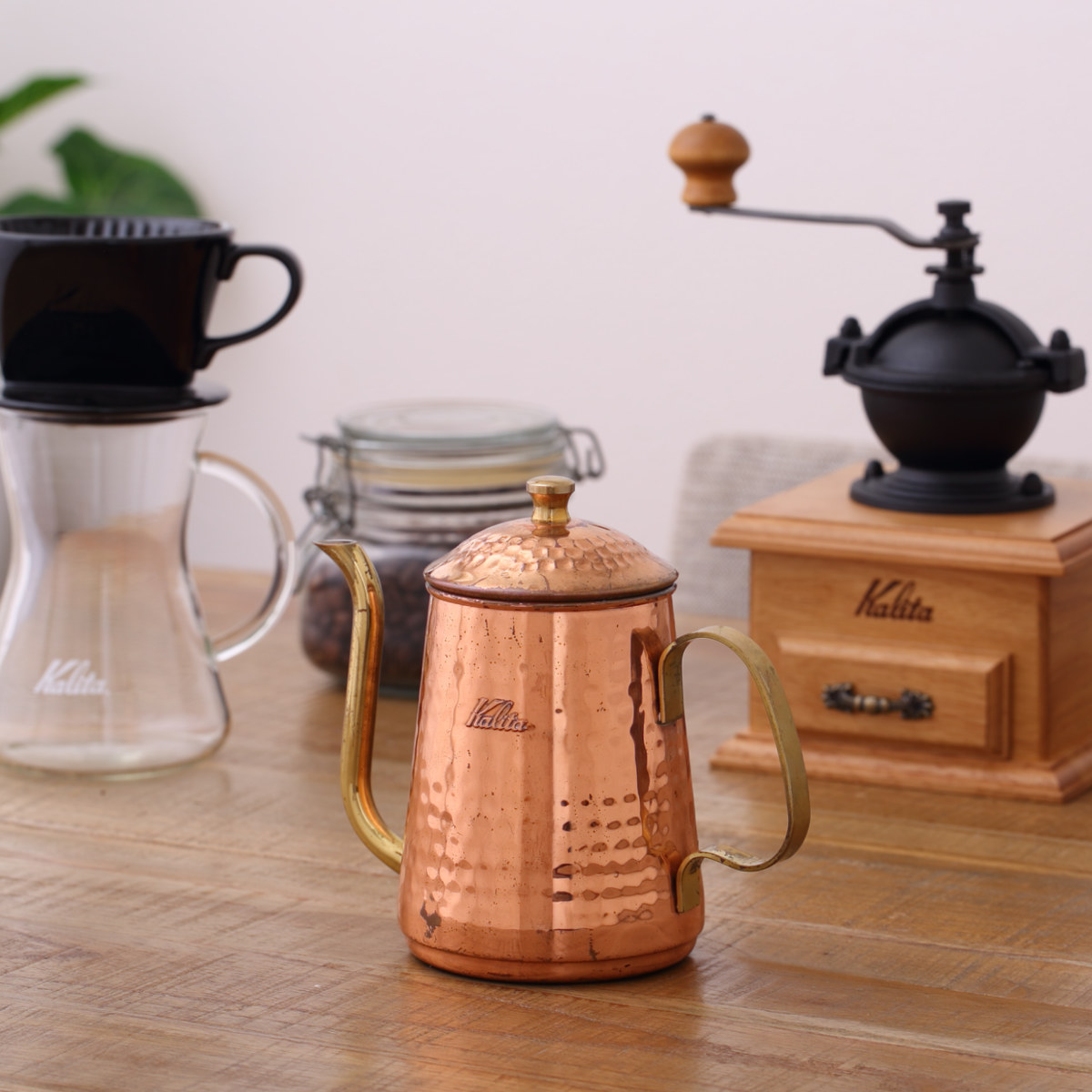 Kalita（カリタ） コーヒーケトル 600ml Cu ケトル 600 （ 銅製 日本製