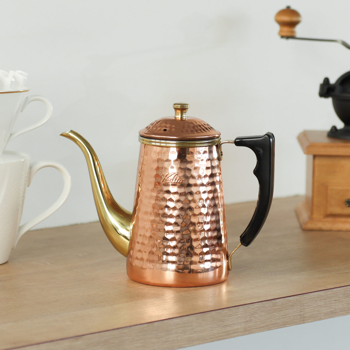 銅ポット　kalita Kalita（カリタ） コーヒーケトル 700ml Cu ケトル 700 （ 銅製 日本製