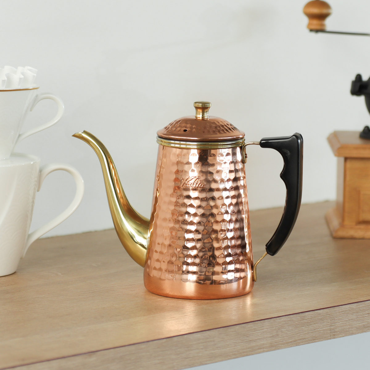 Kalita（カリタ） コーヒーケトル 700ml Cu ケトル 700 （ 銅製 日本製
