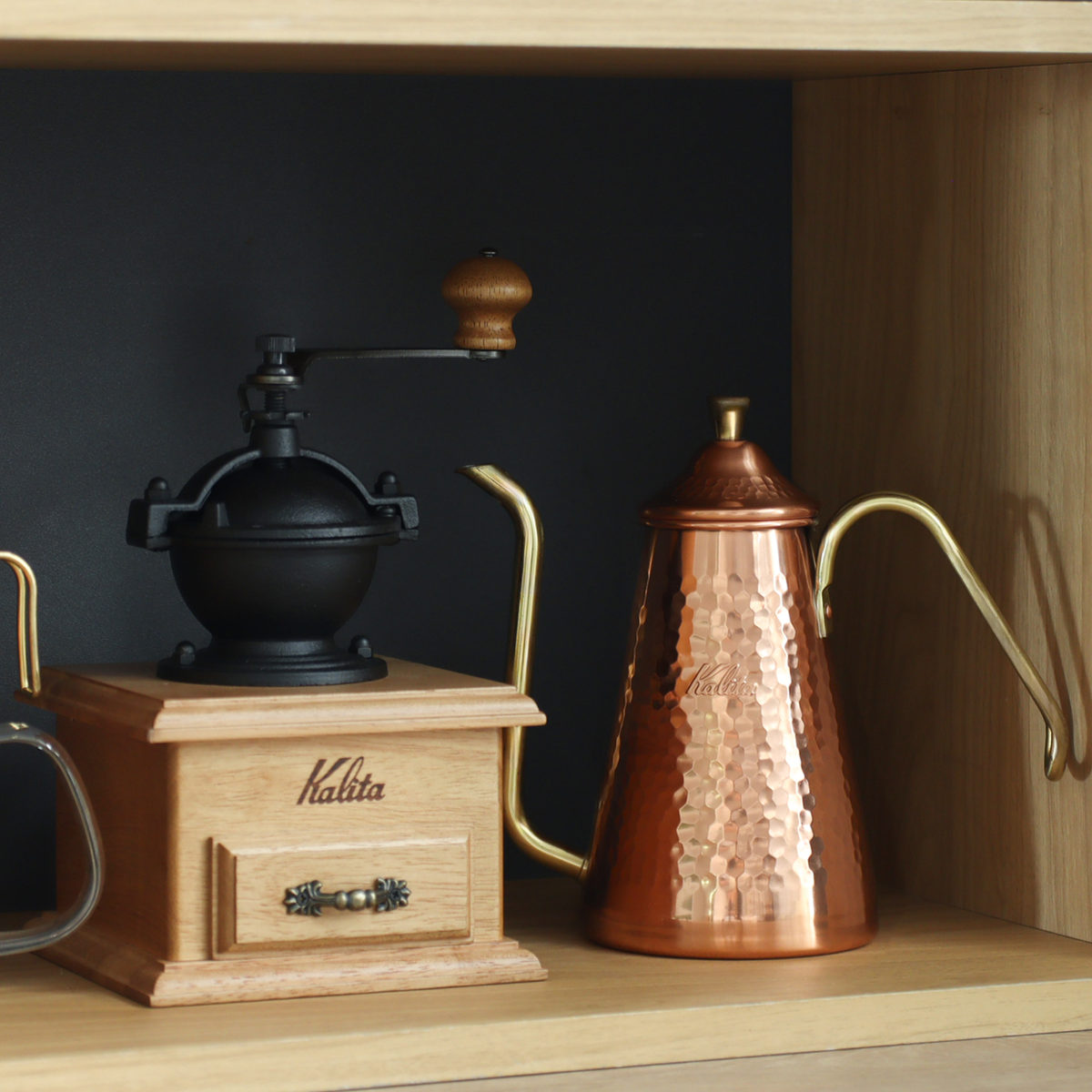 Kalita（カリタ） コーヒーケトル 700ml ドリップポット スリム 700CU