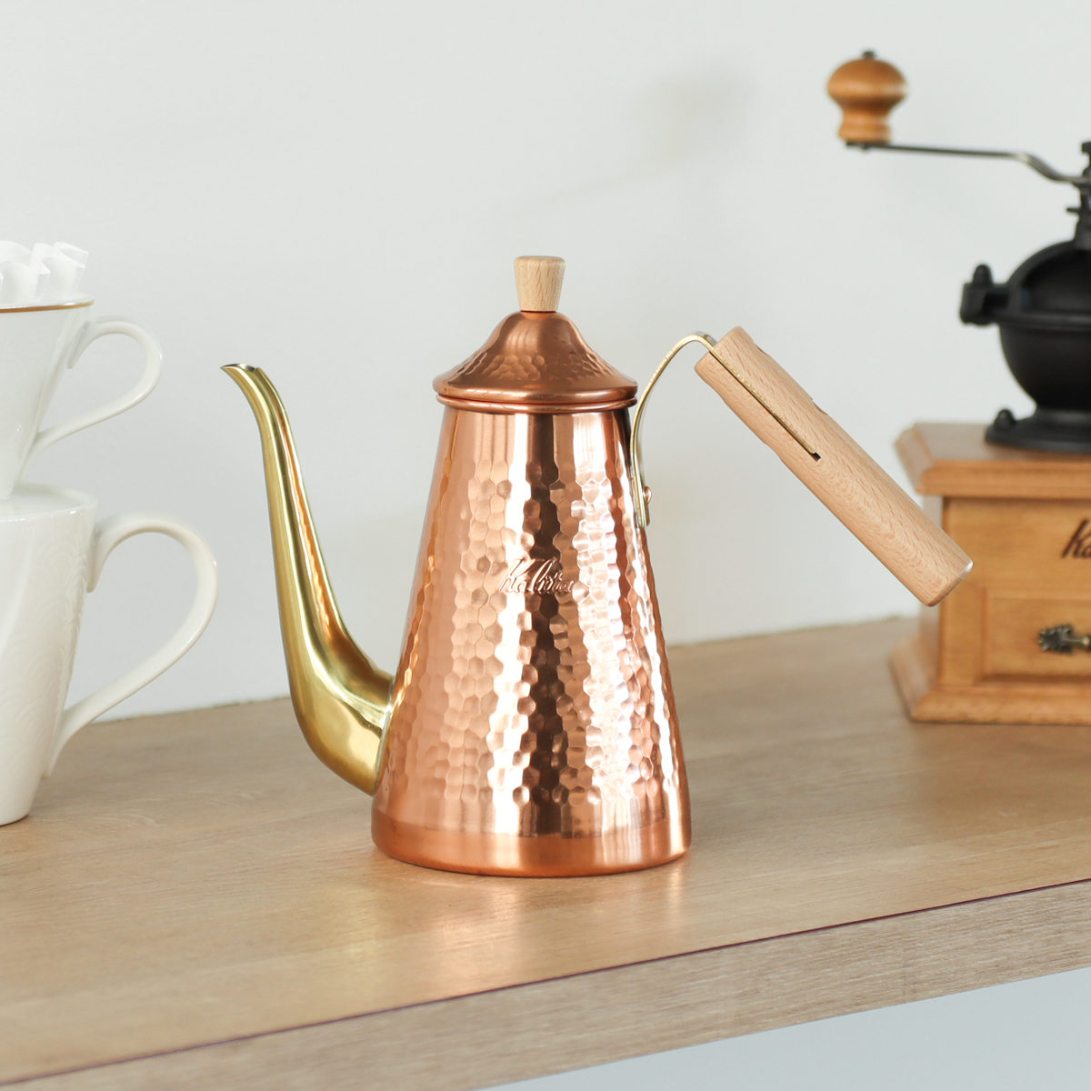 ガリタ コップ Kalita（カリタ） コーヒーケトル 700ml ドリップポット スリム 700CUW