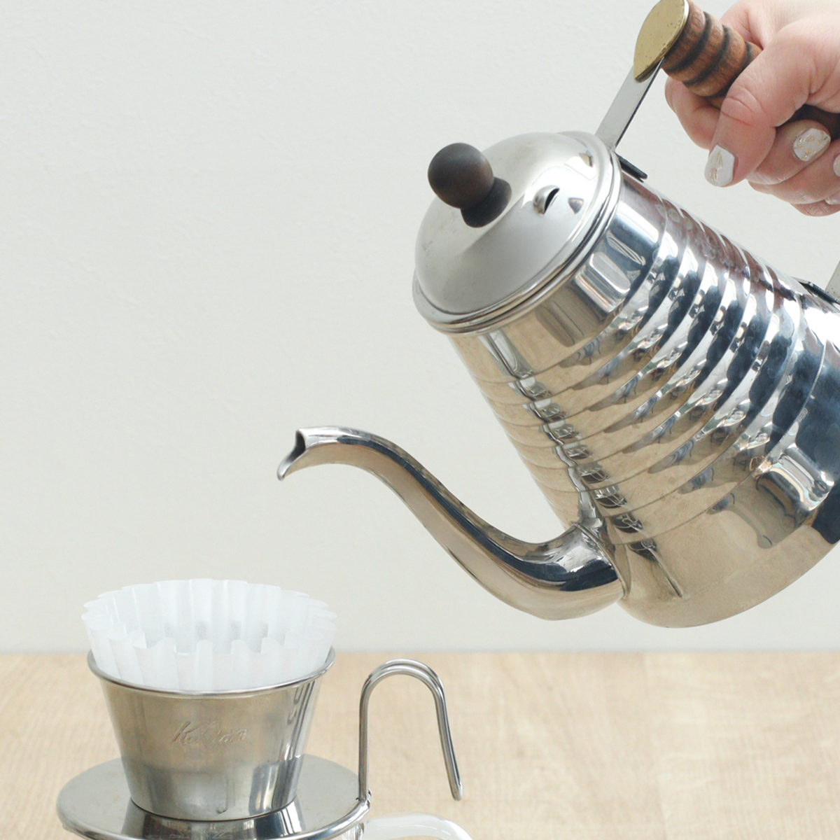 Kalita（カリタ） コーヒーケトル 1L SSW ケトル 1000 （ ステンレス