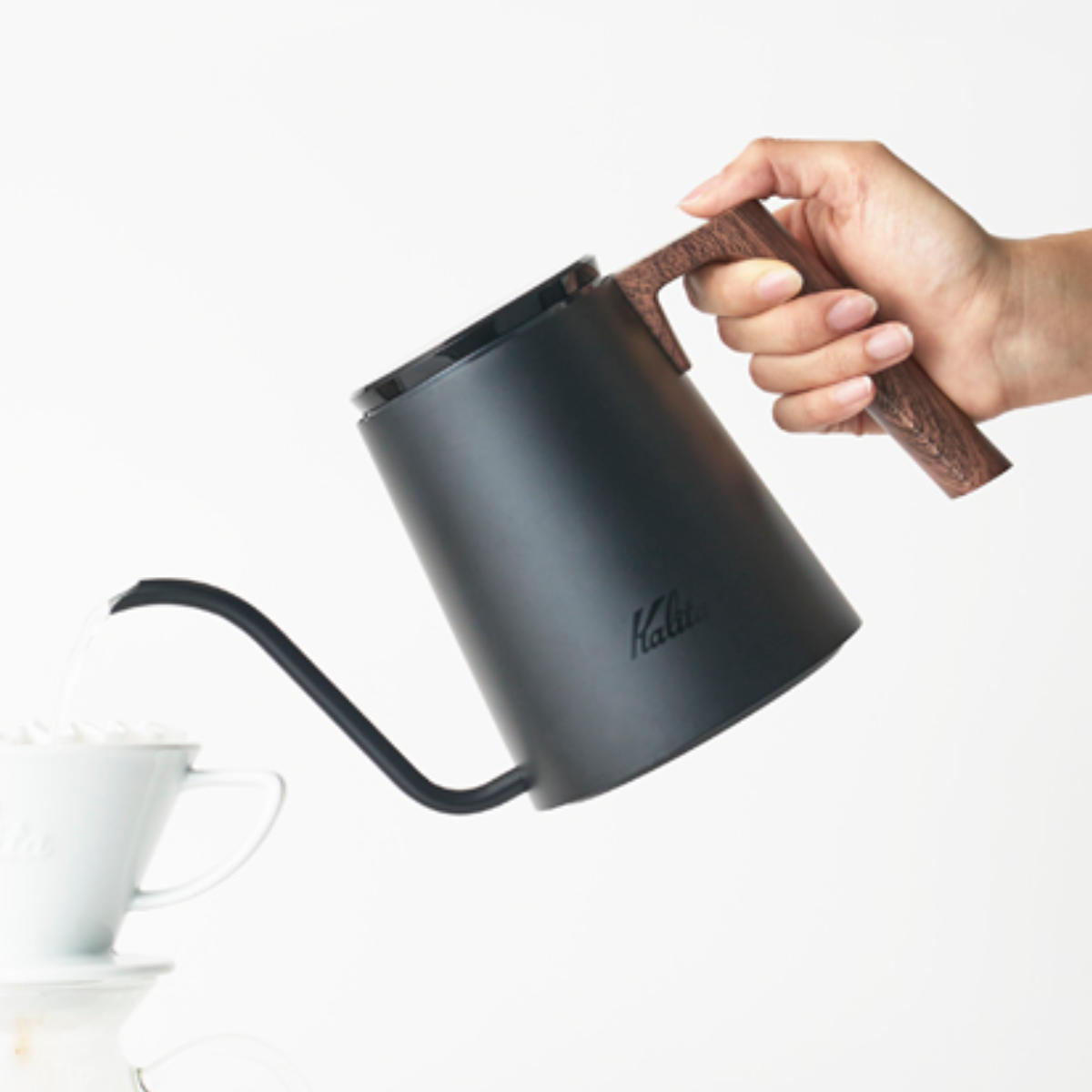 Kalita（カリタ） コーヒーケトル 800ml KDP-800 （ ステンレス 熱湯用