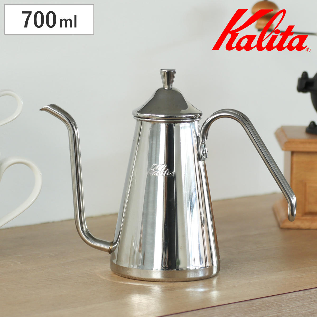 Kalita - カリタ Kalita ドリップポットスリム700SSW Kalita（カリタ） コーヒーケトル ドリップポットスリム 700SSW