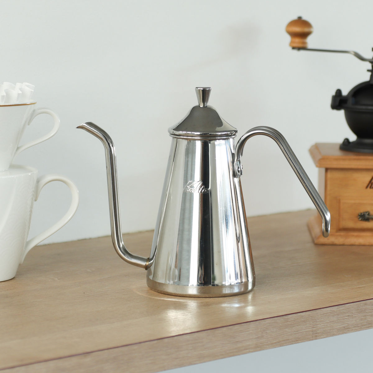 カリタ　日本製ステンレスコーヒー ドリップケトル Kalita（カリタ） コーヒーケトル 700ml ドリップポットスリム 700SS