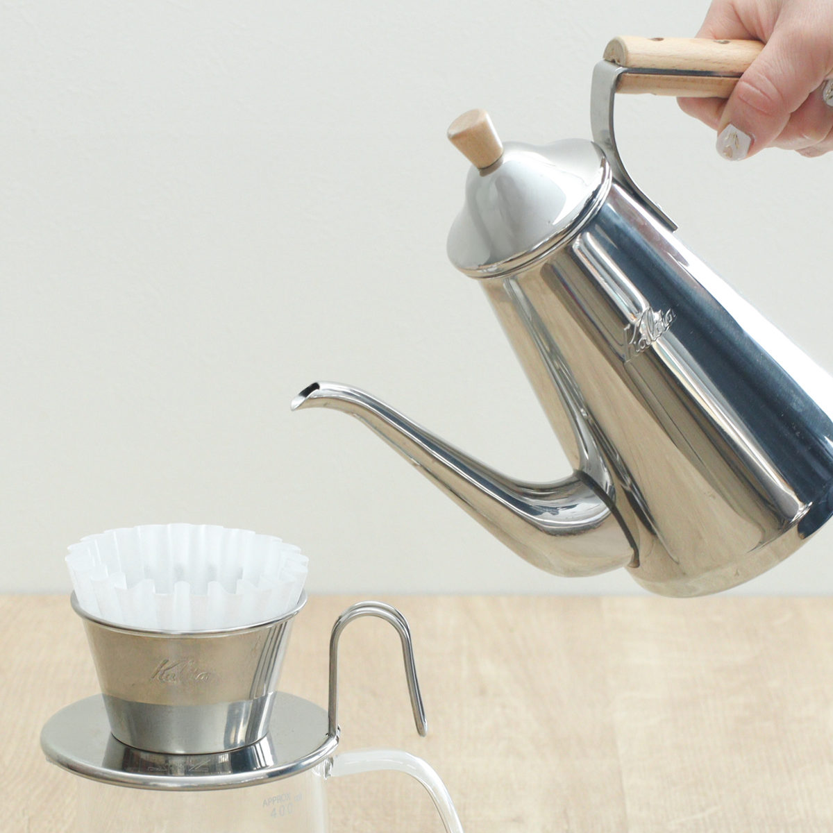 Kalita（カリタ） コーヒーケトル ドリップポットスリム 700SSW