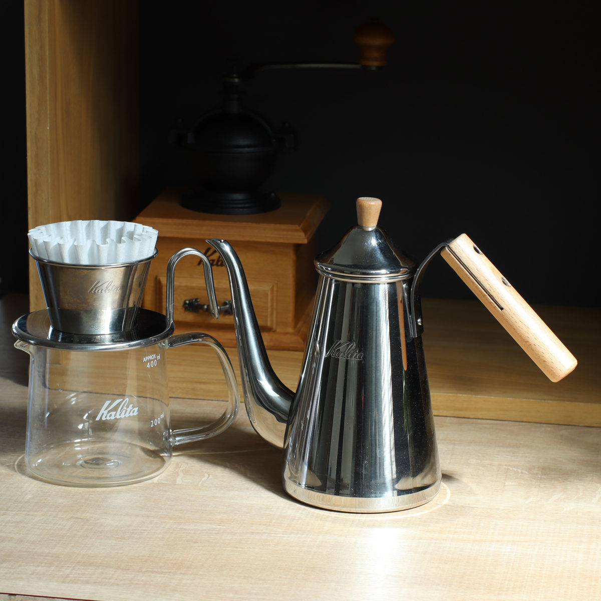 Kalita（カリタ） コーヒーケトル ドリップポットスリム 700SSW