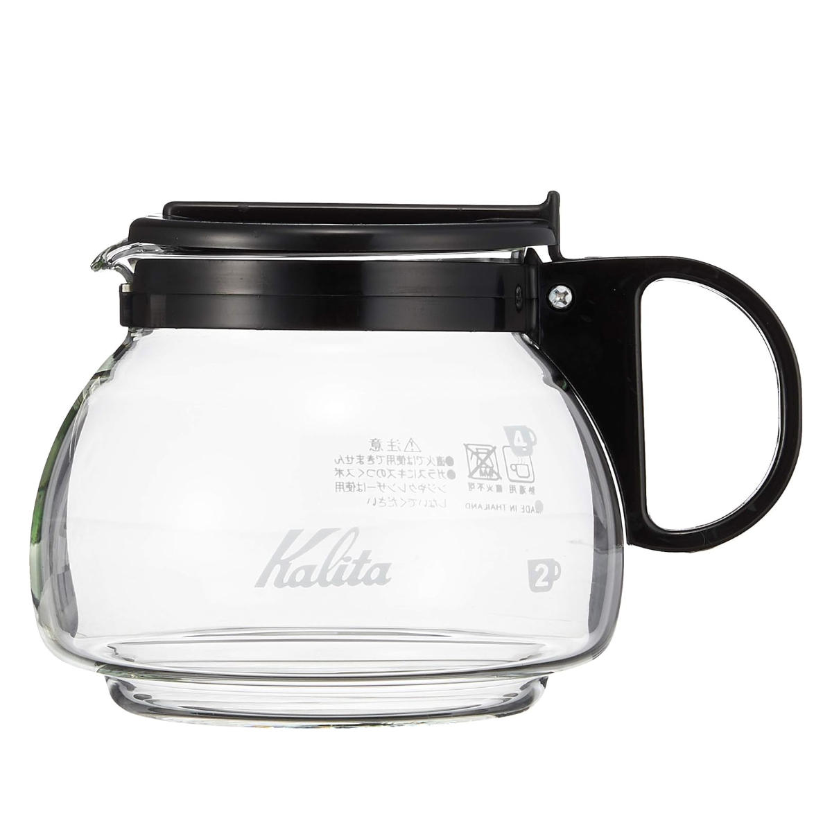 Kalita（カリタ） コーヒーメーカー MD-102N ブラック （ 5カップ ミル