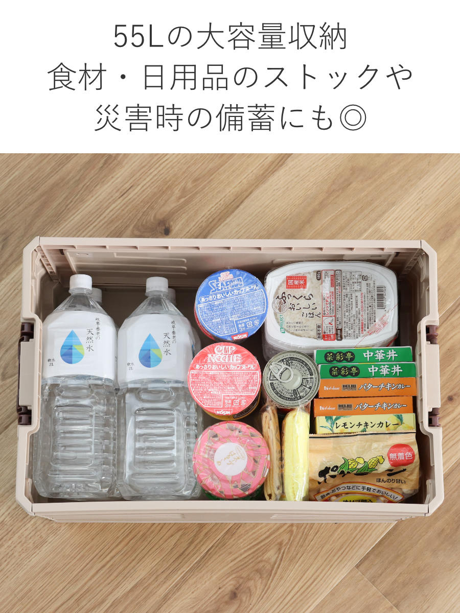 天板付コンテナボックス M 収納ボックス （ 収納ケース 収納 ボックス