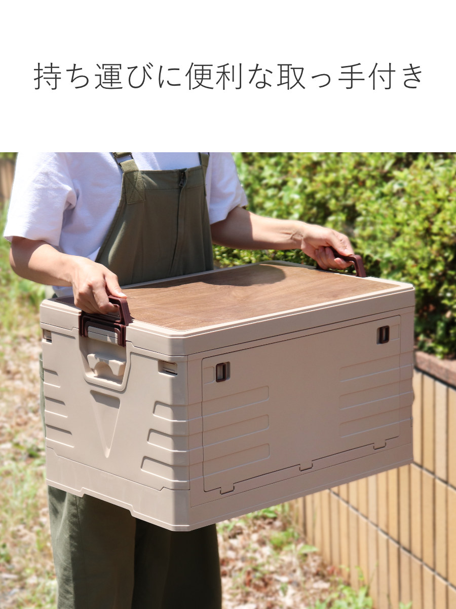 天板付コンテナボックス L 収納ボックス （ 収納ケース 収納 ボックス