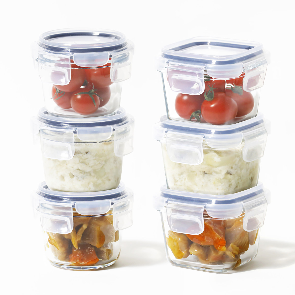 CB JAPAN（シービージャパン） 保存容器 耐熱ガラス ミニ保存容器3個組