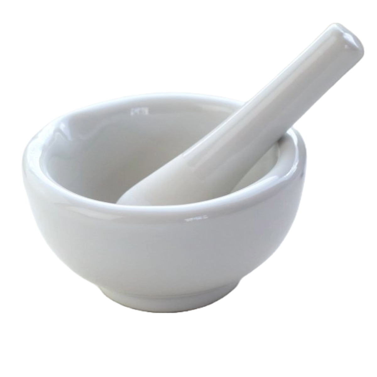 乳鉢セット M 110ml 磁器 日本製 （ すり鉢 乳棒 セット 溝なし すり