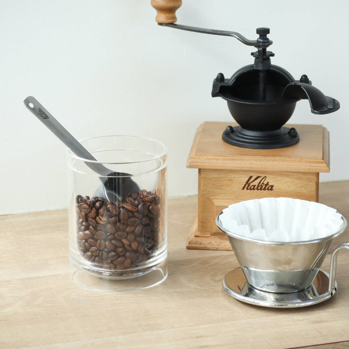 Kalita（カリタ） 計量スプーン メジャー カップ ブラスト S L （ 1杯
