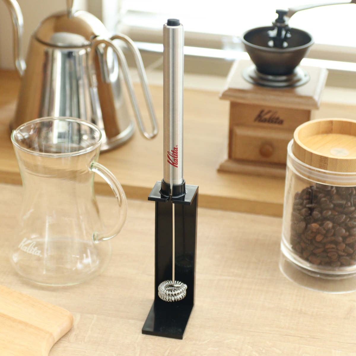 Kalita カリタ ミルクフォーマー スティックミルクフローサー （ 電動