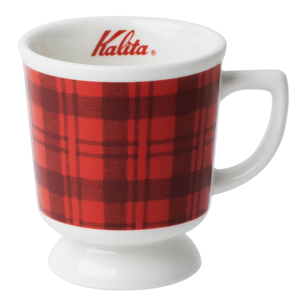 Kalita（カリタ） マグカップ 200ml カリタチェックレトロマグ S