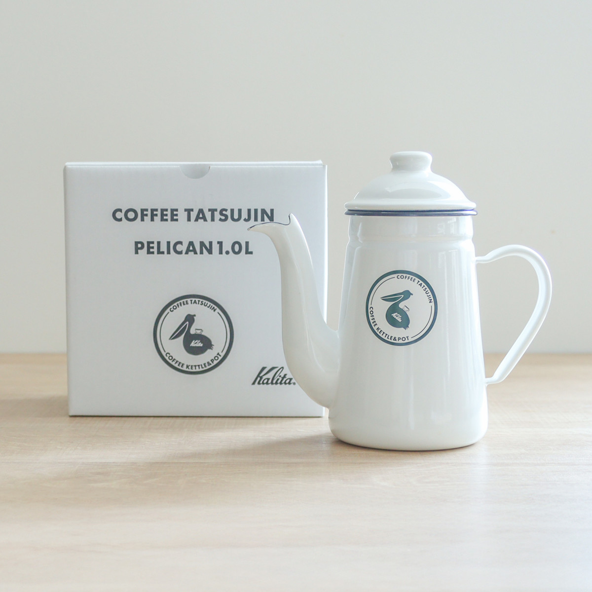 Kalita（カリタ） コーヒーケトル 1L コーヒー達人・ペリカン