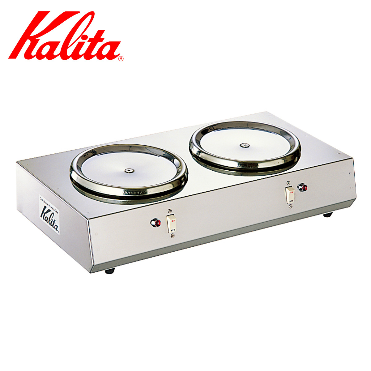 Kalita（カリタ） 2連 ウォーマー ヨコ型 （ 保温 保温マット プレート