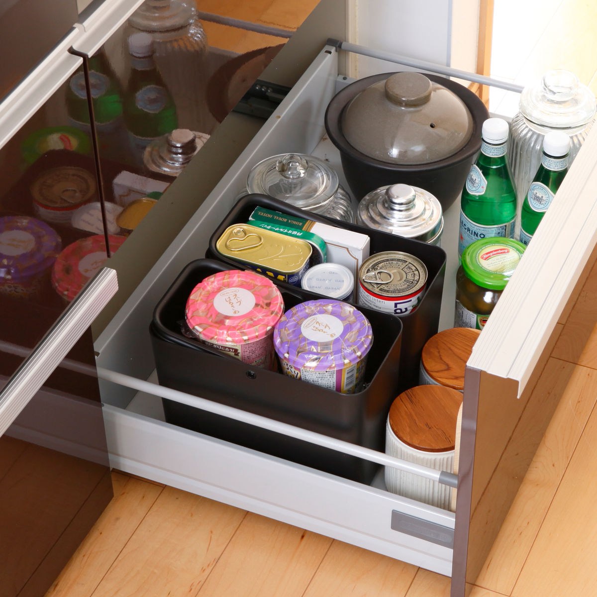 Like-it（ライクイット） キッチン収納ケース Pantry Stock Case