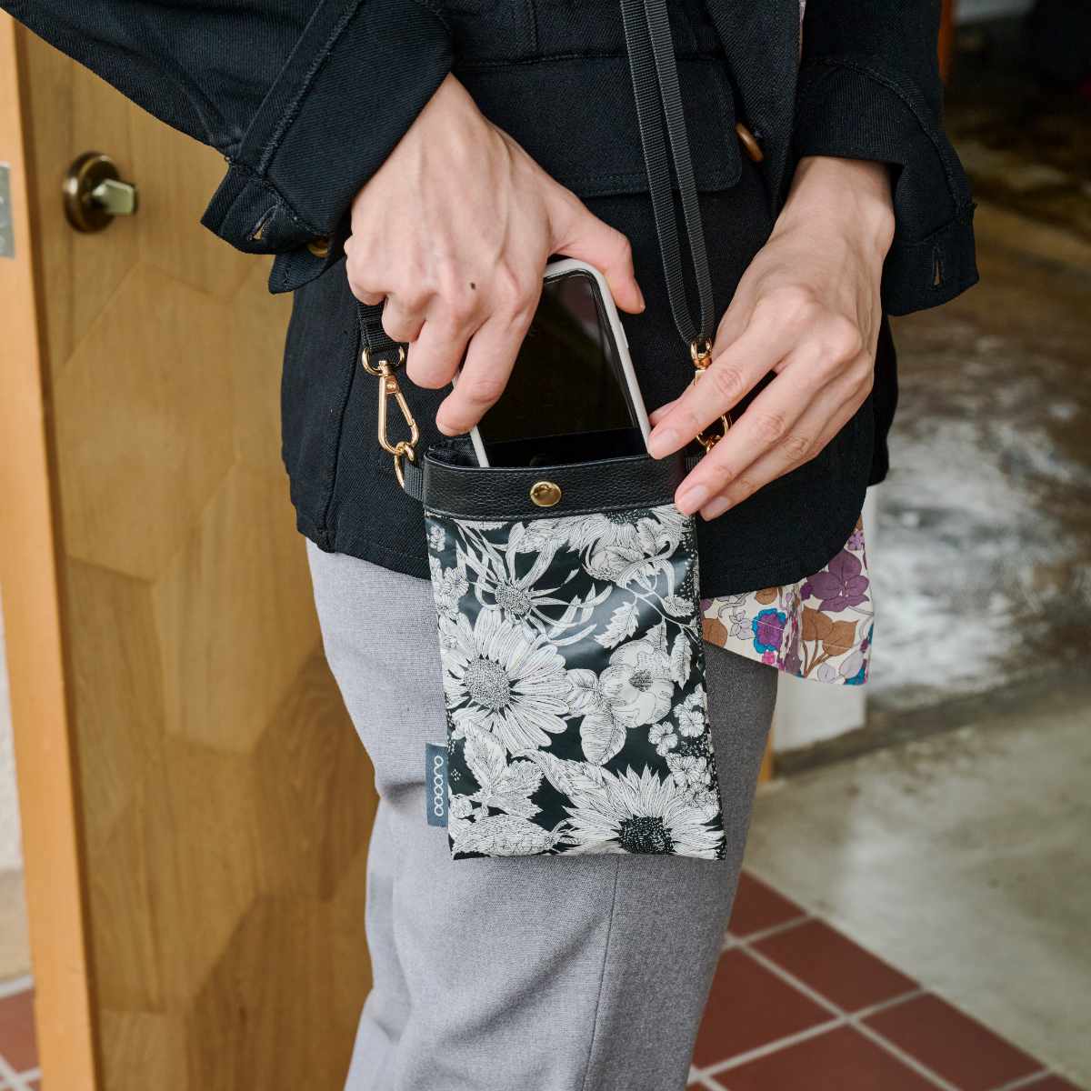 ショッピングカート cocoro ココロ 二輪型 リバティ・ファブリックス