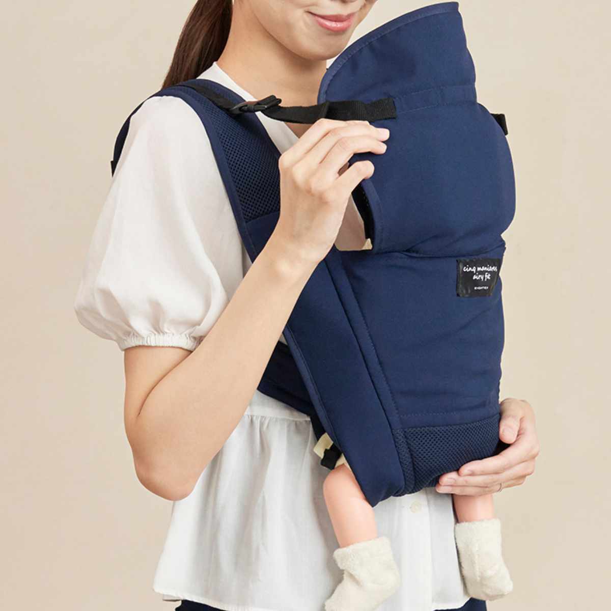 抱っこ紐 サンクマニエル エアリーフィット 日本製 オールメッシュ