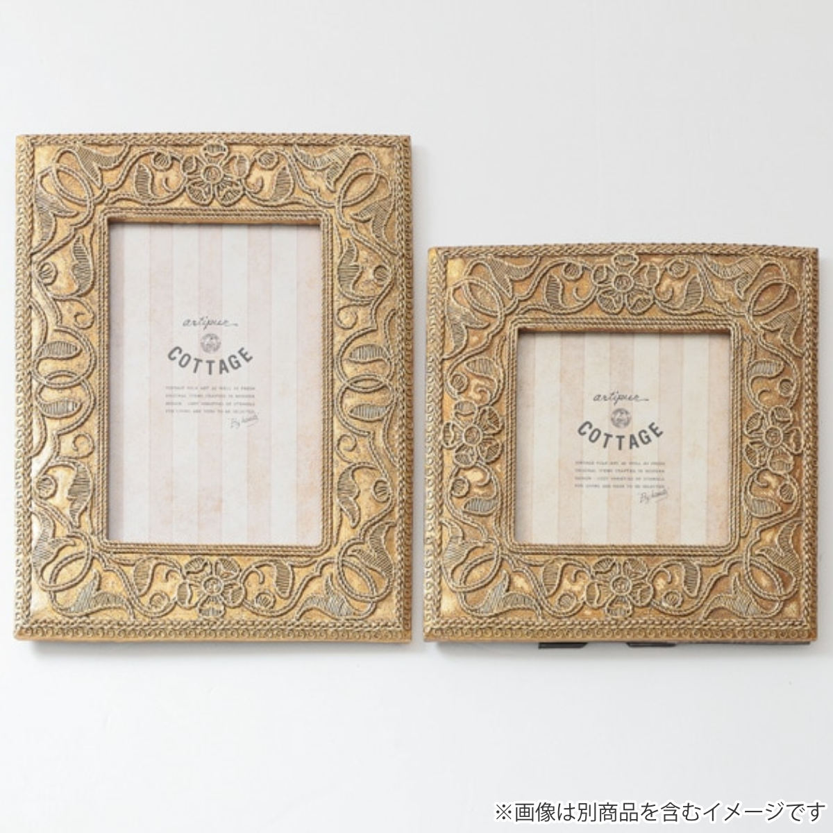 フォトフレーム 草花レクタングルフォトフレーム ポストカード レジン