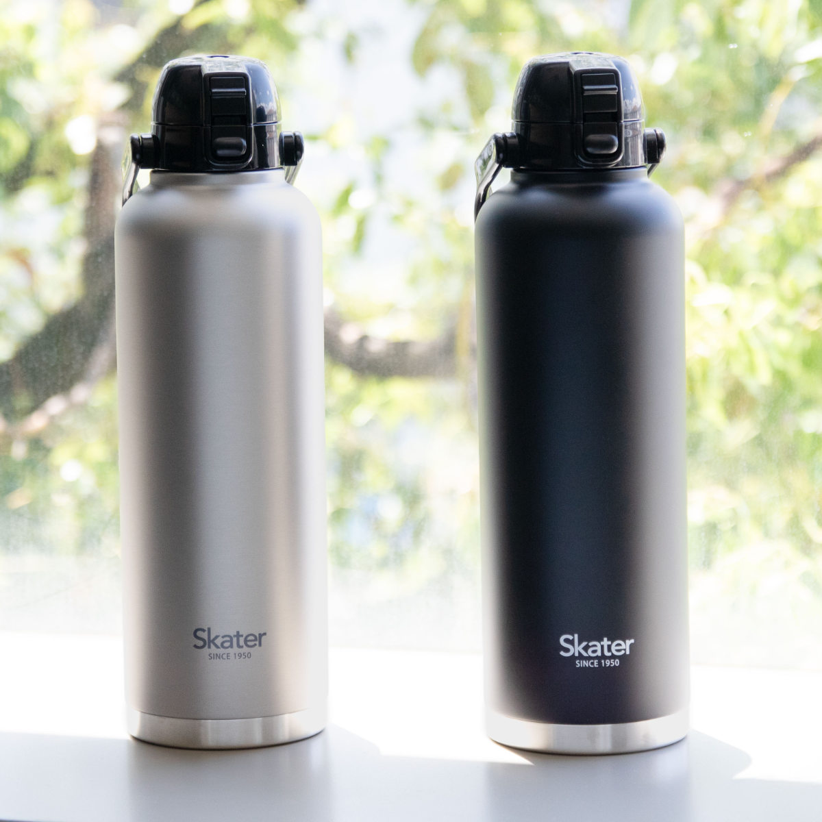 スケーター 水筒 2L ワンプッシュダイレクトボトル ハンドル付き （ 大