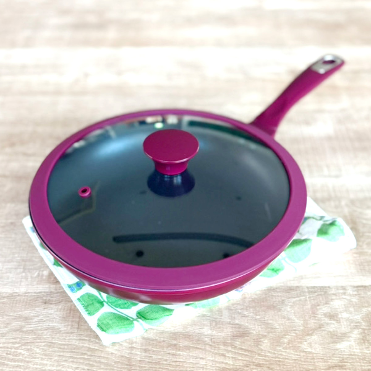 谷口金属工業 フライパン 26cm ガラス蓋付き ミキトル （ IH対応 ガス