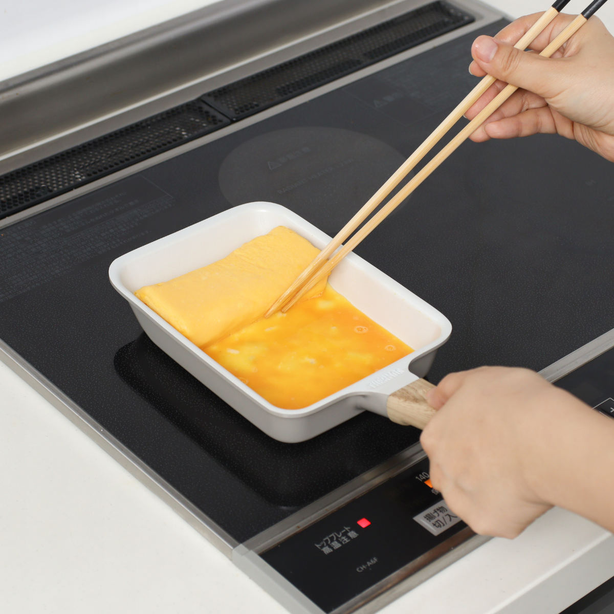 THERMOS（サーモス） 卵焼き器 IH対応 セラプロテクト セラミック