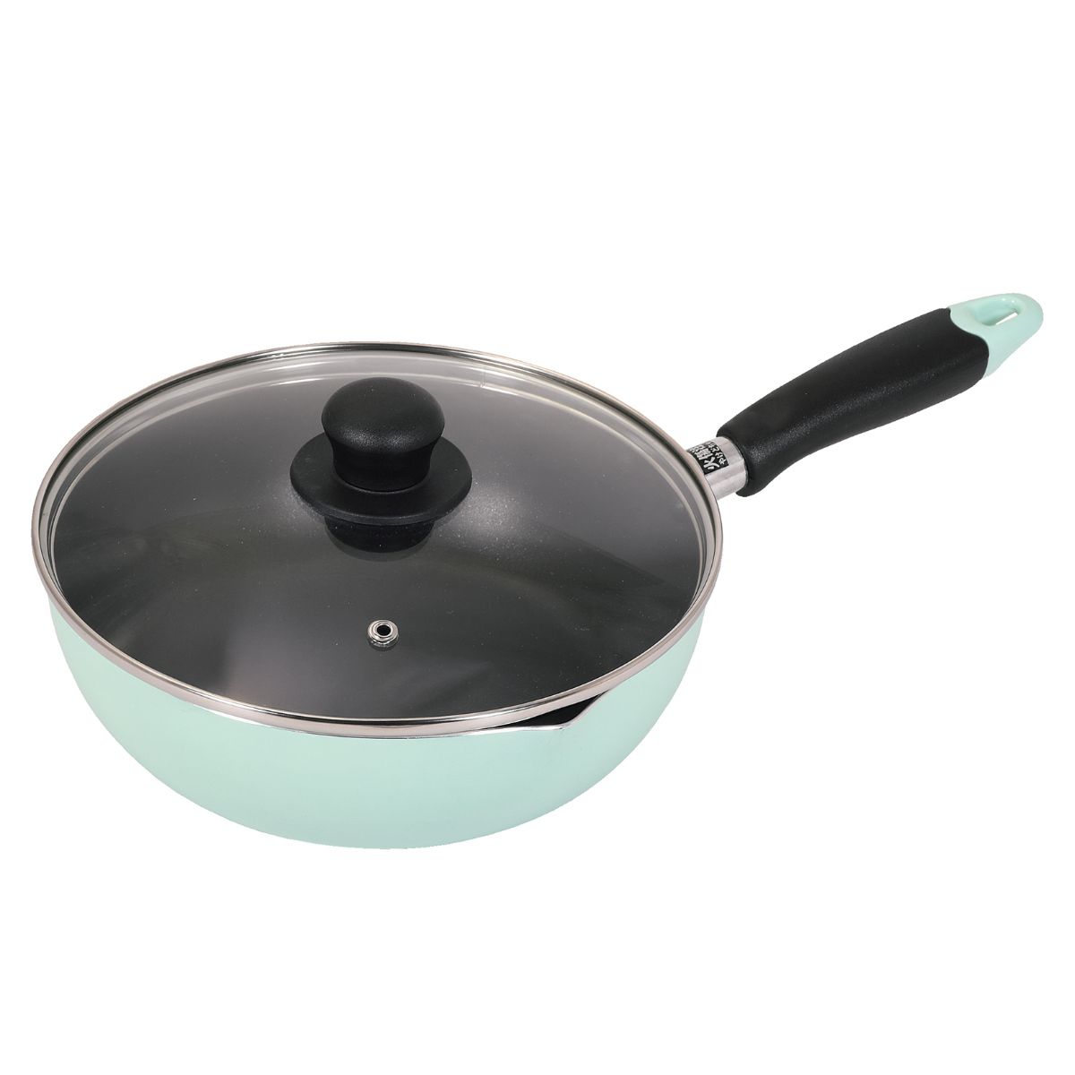 Velosan ヴェロサン 蓋付きフライパン鍋 蓋付きフライパン（色：ピンク