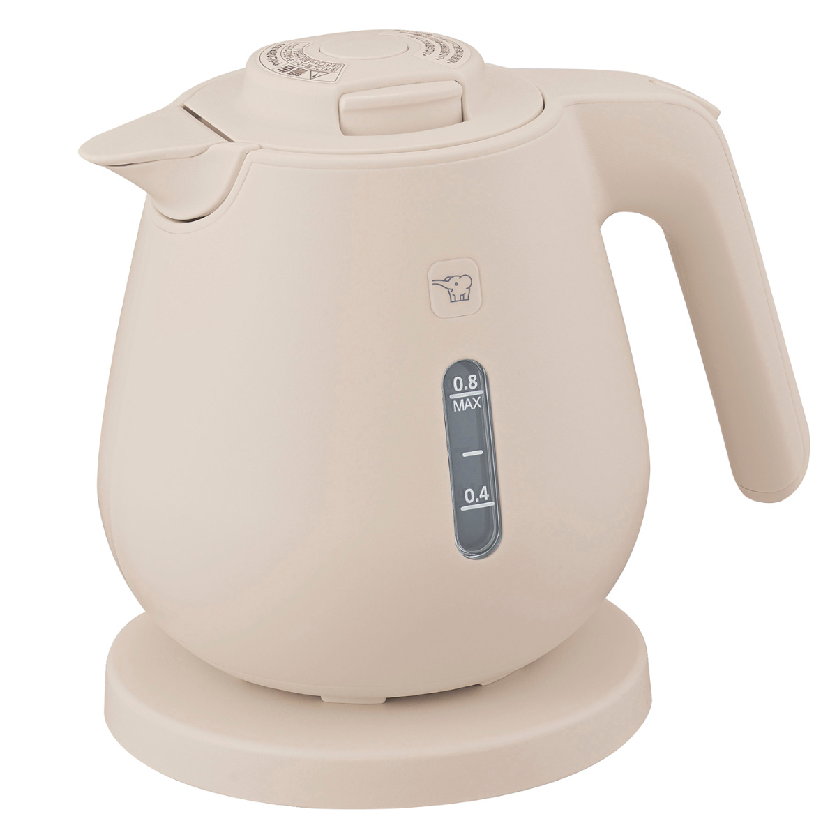 象印（ZOJIRUSHI） 電気ケトル 800ml 安全設計 空だき防止 メーカー