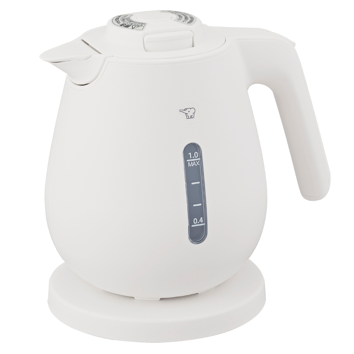 象印（ZOJIRUSHI） 電気ケトル 1L 安全設計 空だき防止 メーカー保証