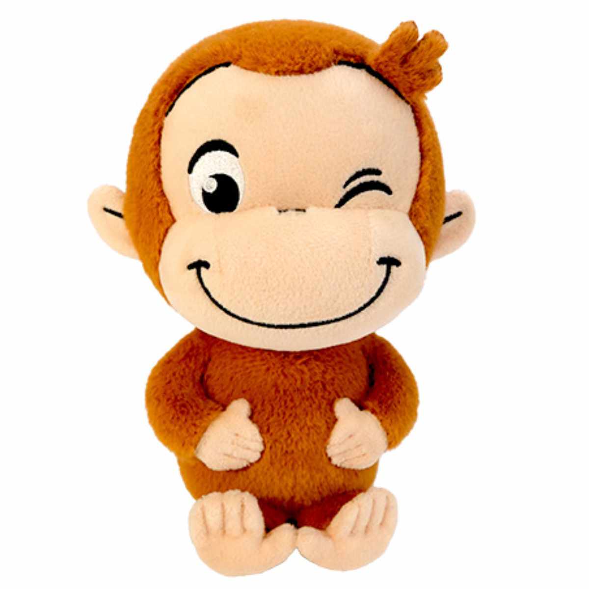 ぬいぐるみ パペット ジョージ 座り おさるのジョージ （ ヌイグルミ