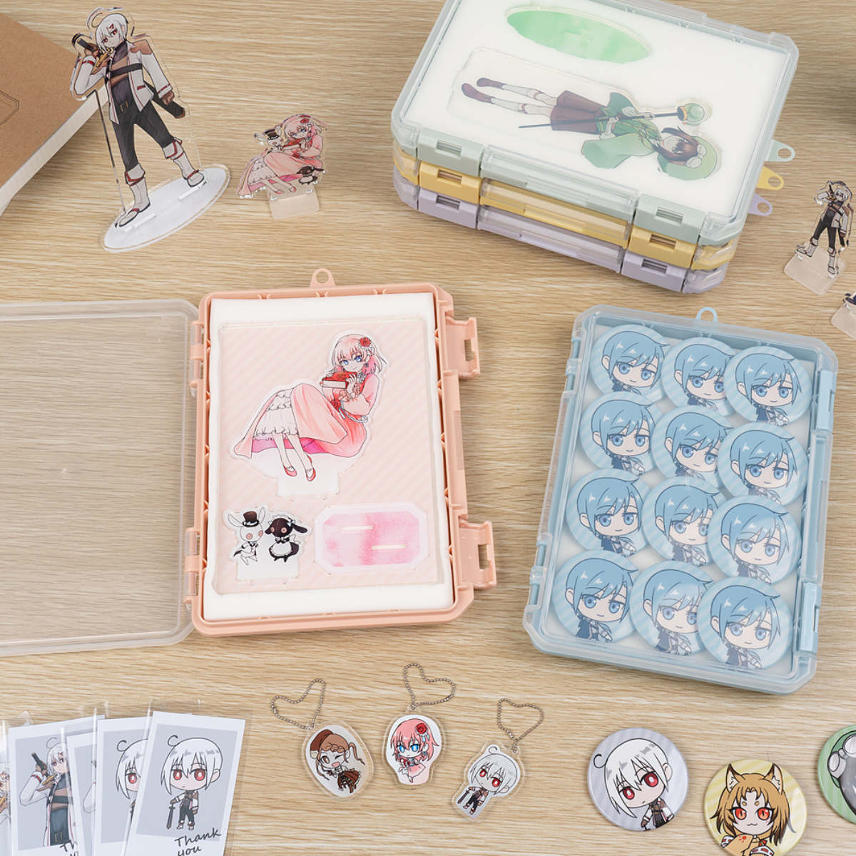 DKPLOE コレクションケース 収納ケース クッション付き コレクションケース 浅型 230A 推し活