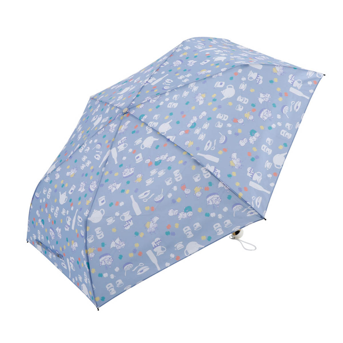 折りたたみ傘 雨晴兼用 ムーミン 55cm 手開き式 （ 傘 折り畳み傘