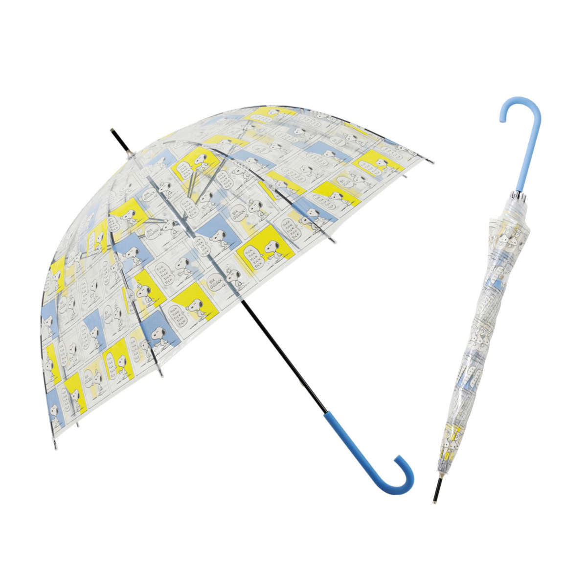 長傘 雨傘 ピーナッツ クリアアンブレラ スヌーピー 59cm （ SNOOPY 傘