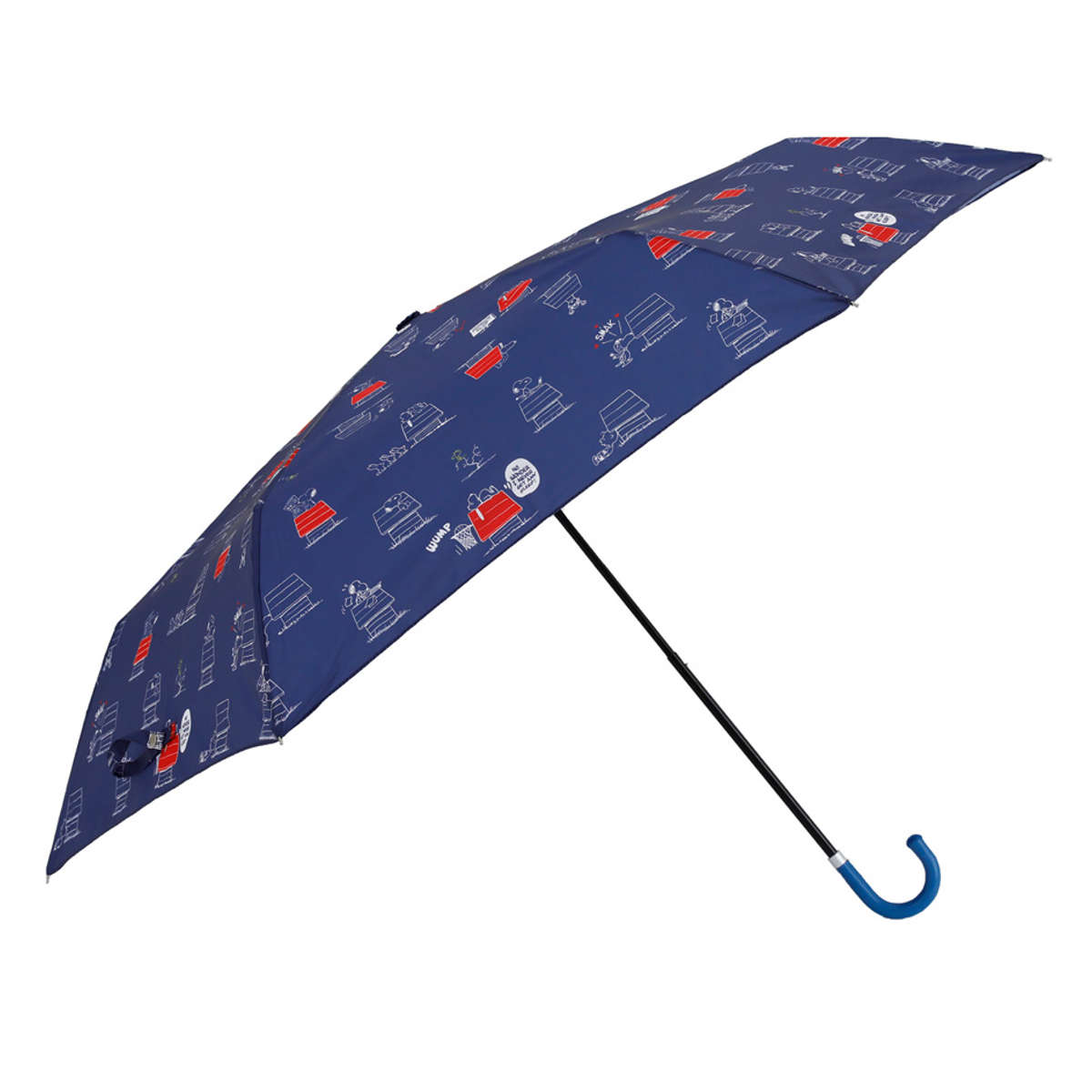 折りたたみ傘 雨晴兼用 ピーナッツ スヌーピー 55cm 手開き式