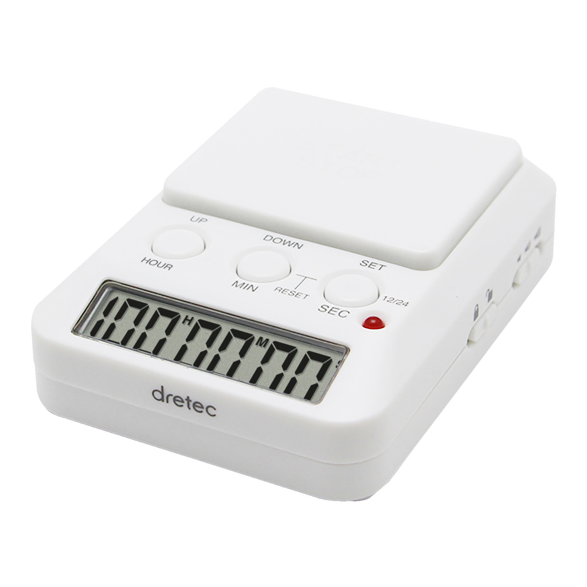 学習タイマー タイムアップ2 デイカウント 1/100秒計測 ドリテック ( dretec タイマー 勉強タイマー 勉強 学習 光る 消音 デジタル ) 関連画像3
