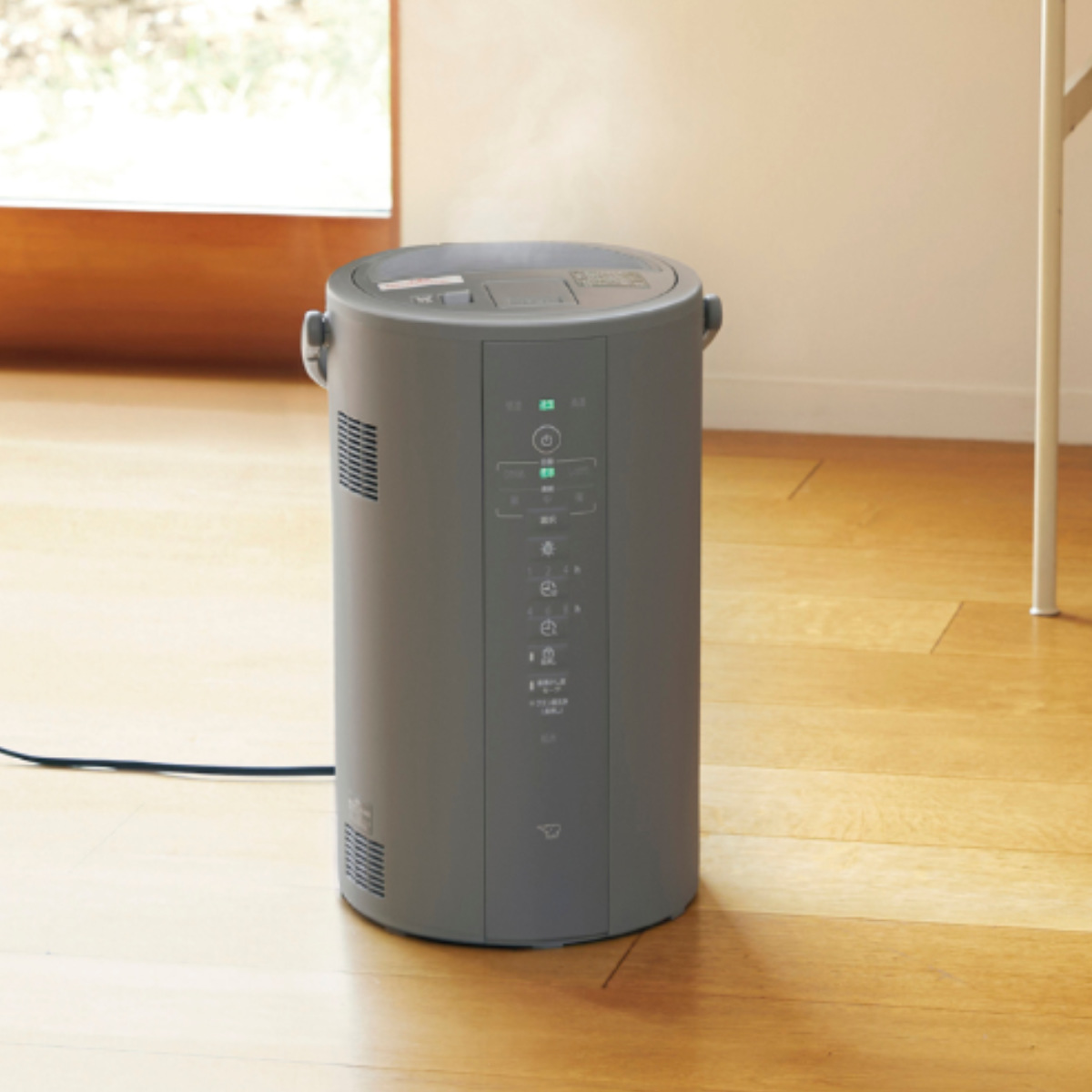 象印 加湿器 スチーム式 3L 広口容器 フィルター不要 （ 象印