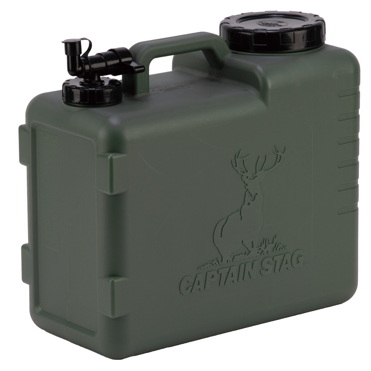 カスタムウォータータンク10L／サンド&グレー(装飾なし)   ※おまけ付き パール金属 ウォータータンク 10L NEWボルディ キャプテンスタッグ
