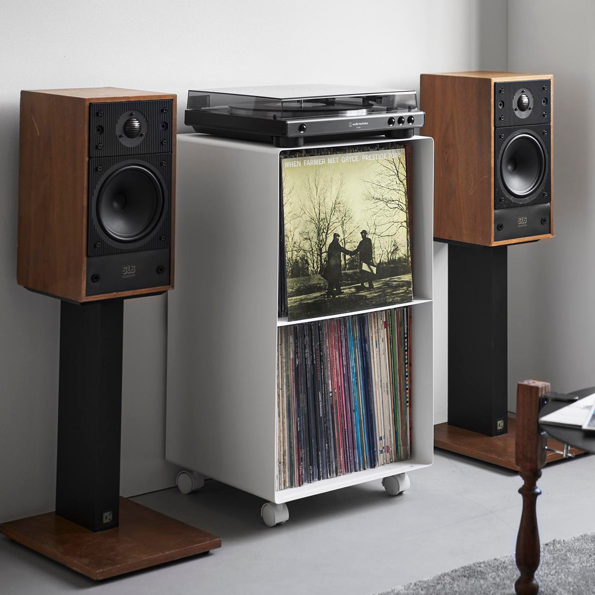 tower 山崎実業 レコードラック タワー （ 4903208102292 タワー