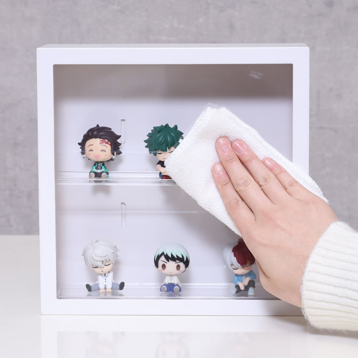 不二貿易（Fuji Boeki） 収納ケース コレクションケース 壁掛け kake