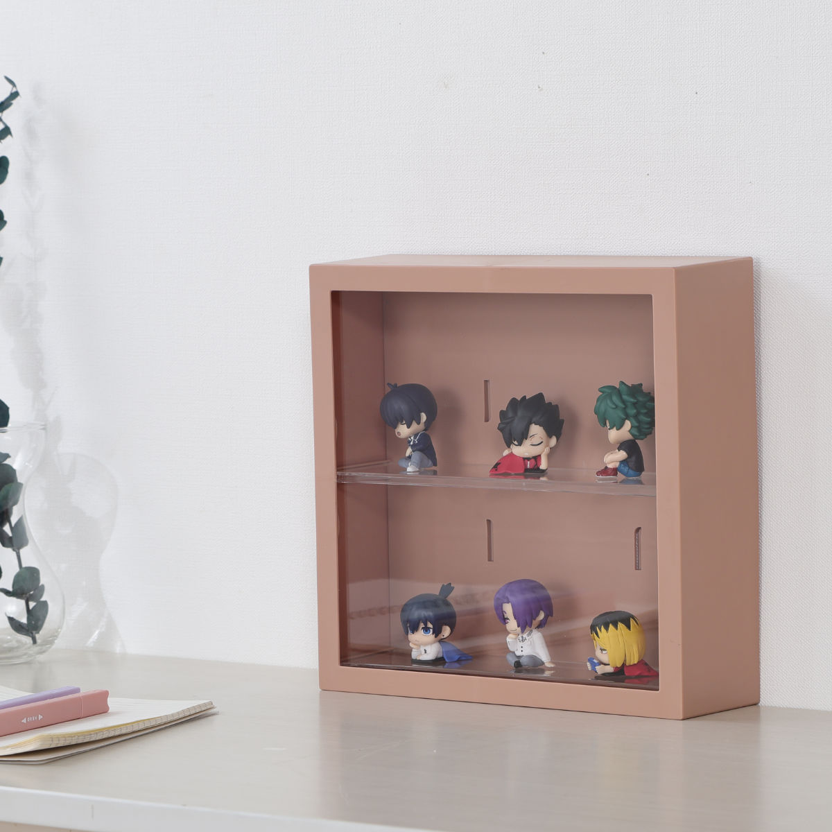 不二貿易（Fuji Boeki） 収納ケース コレクションケース 壁掛け kake