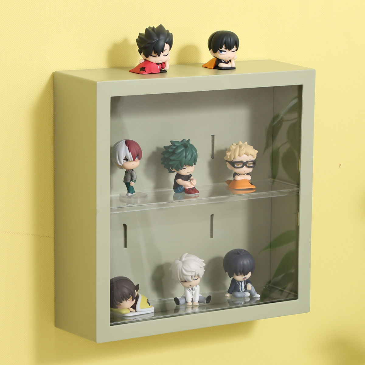 不二貿易（Fuji Boeki） 収納ケース コレクションケース 壁掛け kake