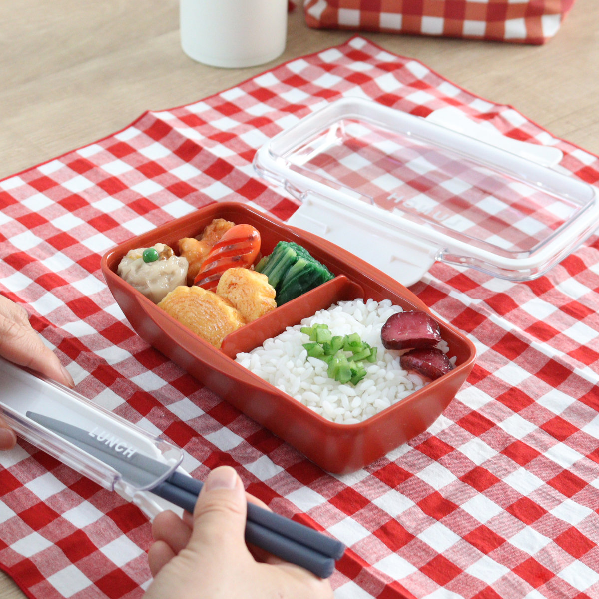イエロースタジオ 弁当箱 500ml ドーム 1段 time for LUNCH ランチ