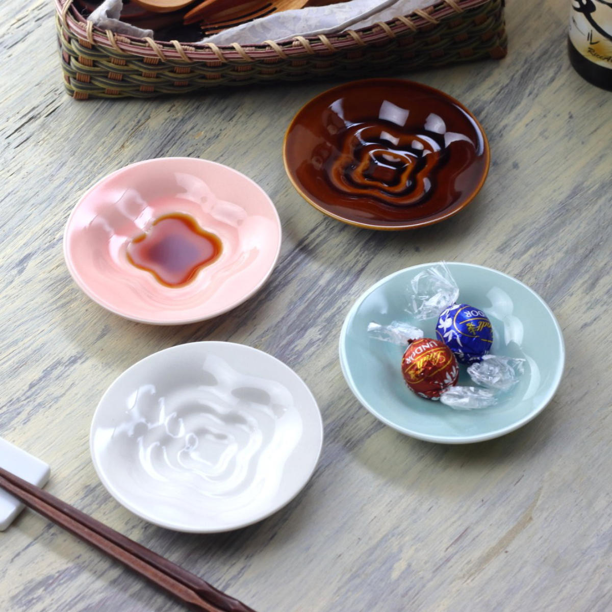 ネクスト（NEXT） 皿 小皿 美濃焼 はんなり 醤油 11cm （ お皿