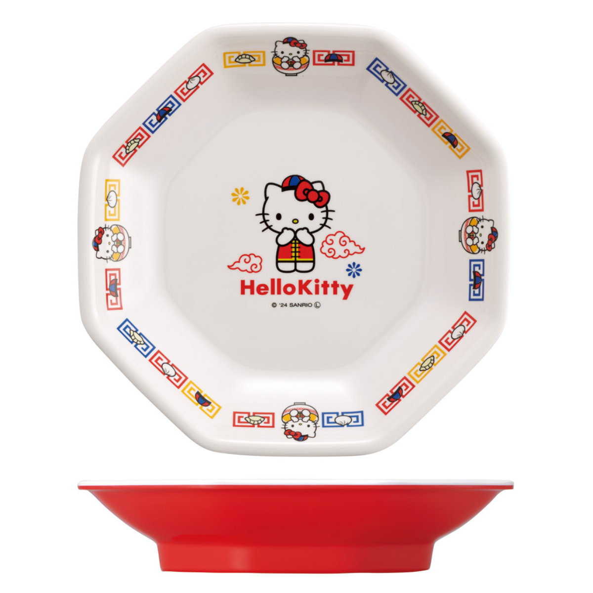 スケーター メラミン チャーハン皿 ハローキティ （ 食洗機対応 キティ
