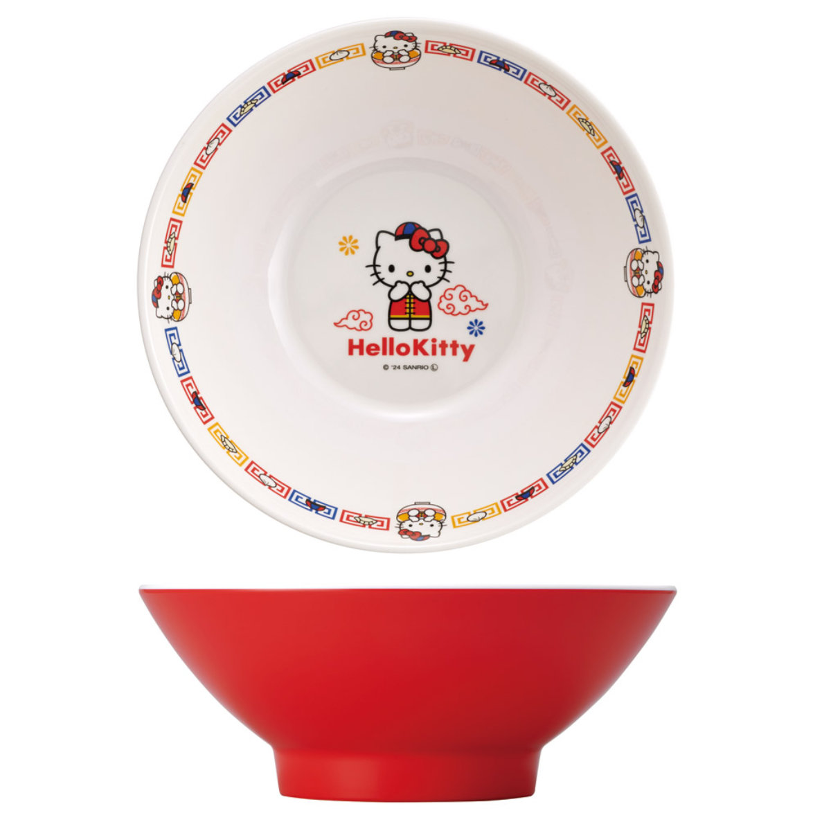 スケーター メラミン ラーメン鉢 ハローキティ （ 食洗機対応 キティ