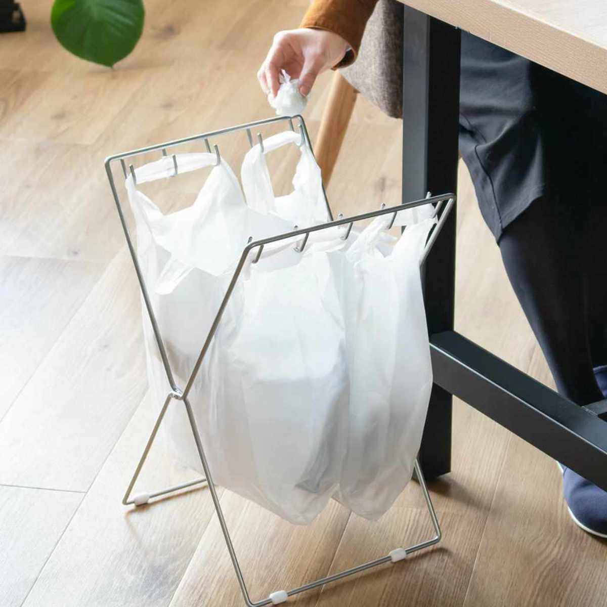 ゴミ箱 レジ袋スタンド マルチタイプ 分別 コンパクト